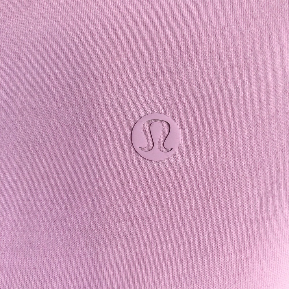 Lululemon Love Curved Hem Crewneck Tee Vitapink 6 Pima Cotton - Picture 9 of 11
